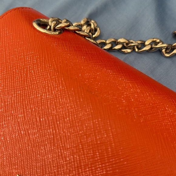 Authentic Prada Orange Leather Crossbody Bag - Picture 5 of 7